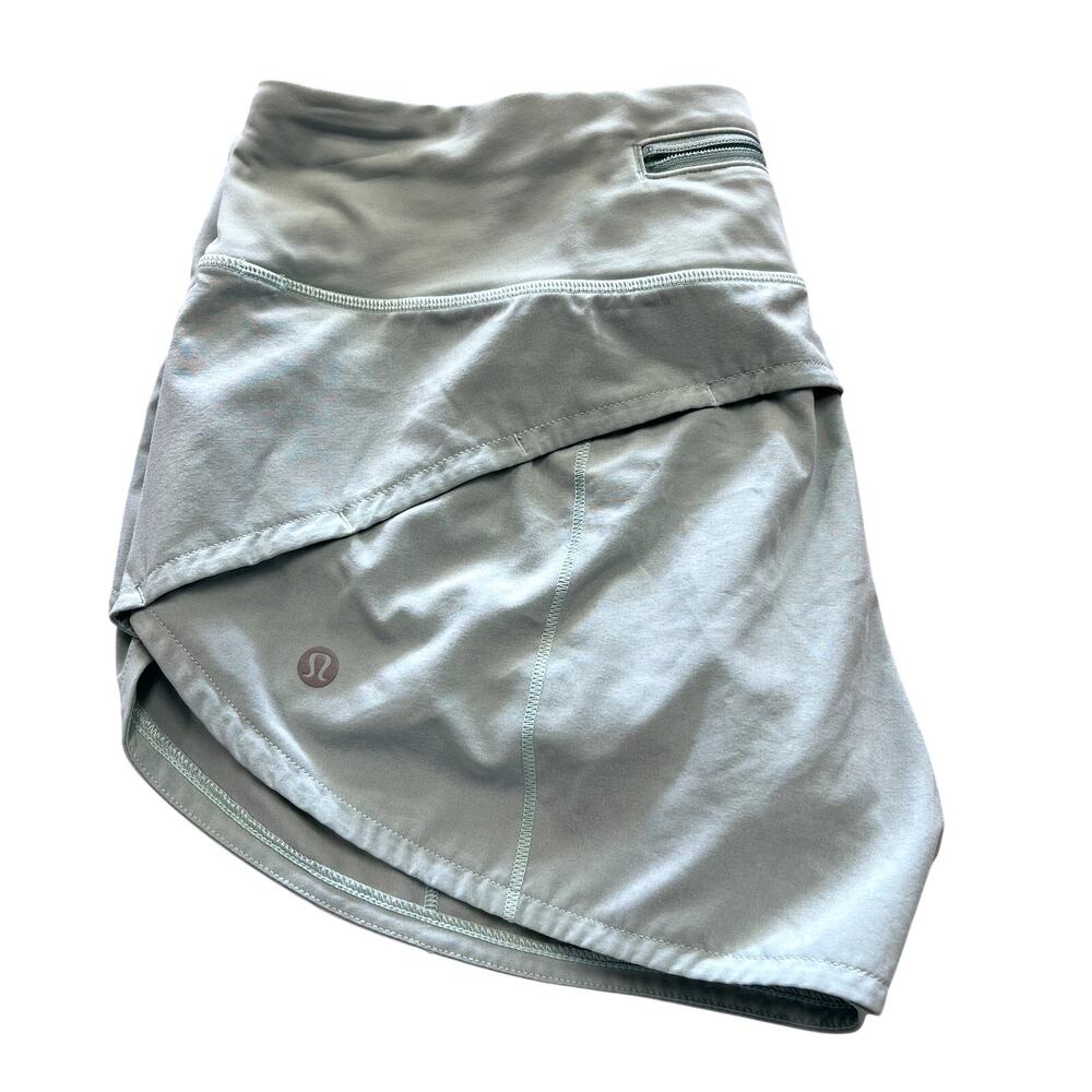 Lululemon Speed Up Mint Athletic Shorts Size 6